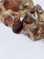 Deep burgundy red Oregon Sunstone 2.47ct - Image 7