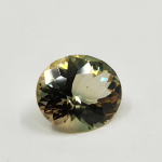 14.38ct Trichroic Green, champagne, pink Oregon Sunstone