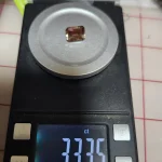 Red Green AAA Oregon Sunstone with Schiller 3.33ct - Image 7