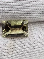 Bicolor concave cut 3.85ct Oregon Sunstone - Image 8