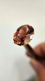 AAA Red Oregon Sunstone — 11.15ct (18 × 14 × 9 mm) with Light Copper Schiller - Image 7