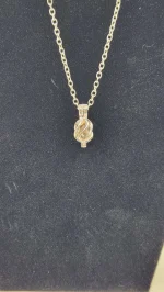 Faceted Oregon Sunstone beadcage pendant - Image 2