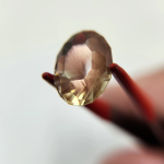 Mystique Oregon Sunstone 12.5x9.8mm – Heavy Copper Schiller, Hand-Mined, Untreated Gemstone