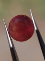 Deep burgundy red Oregon Sunstone 2.47ct