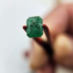 Amazing 1.16ct Swat Pakistan Emerald with natural inclusions