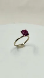Gorgeous 2.6ct Untreated Natural Ruby ring - Image 9