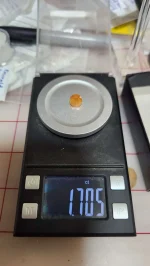 Oregon Fire Opal with interesting inclusions. 1.7ct 8.1mm - Image 6