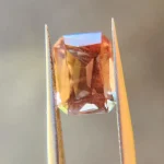 Red Green AAA Oregon Sunstone with Schiller 3.33ct - Image 6