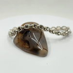 Tennis bracelet - Sterling silver and Champagne Oregon Sunstone