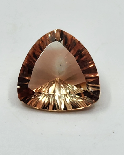 Bi-color peach/gold 5.75ct Oregon Sunstone