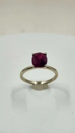 Gorgeous 2.6ct Untreated Natural Ruby ring - Image 2