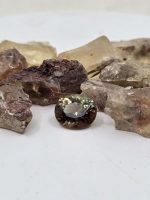 3.48ct Green/ pink bicolor Oregon Sunstone