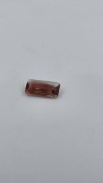 3.5ct Deep Red Oregon Sunstone – Rectangular Faceted Loose Gemstone - Image 7