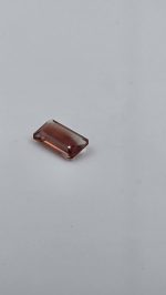 3.5ct Deep Red Oregon Sunstone – Rectangular Faceted Loose Gemstone - Image 5