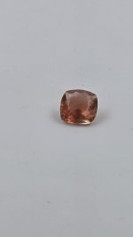 2.5ct Cushion Cut Oregon Sunstone (8.5mm) – Deep Sunset Red w/ Sparkling Schiller - Image 2