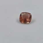 2.5ct Cushion Cut Oregon Sunstone (8.5mm) – Deep Sunset Red w/ Sparkling Schiller