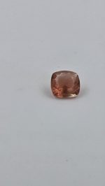 2.5ct Cushion Cut Oregon Sunstone (8.5mm) – Deep Sunset Red w/ Sparkling Schiller - Image 7