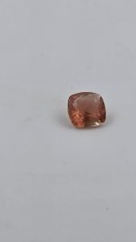2.5ct Cushion Cut Oregon Sunstone (8.5mm) – Deep Sunset Red w/ Sparkling Schiller - Image 9