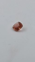 2.5ct Cushion Cut Oregon Sunstone (8.5mm) – Deep Sunset Red w/ Sparkling Schiller - Image 10