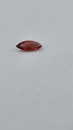 0.75ct Brilliant Red Oregon Sunstone Marquise (10.4x4.4mm) | Subtle Green Bicolor Edges - Image 7