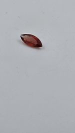 0.75ct Brilliant Red Oregon Sunstone Marquise (10.4x4.4mm) | Subtle Green Bicolor Edges - Image 10