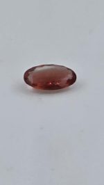 2.5ct Oval Oregon Sunstone Gemstone – Red Ember Color – 12x8mm - Image 3